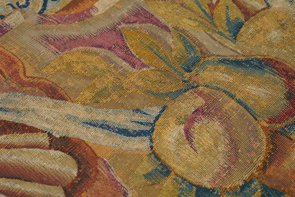 Antique Tapestry Flemish Panel 1'7'' x 8'3''