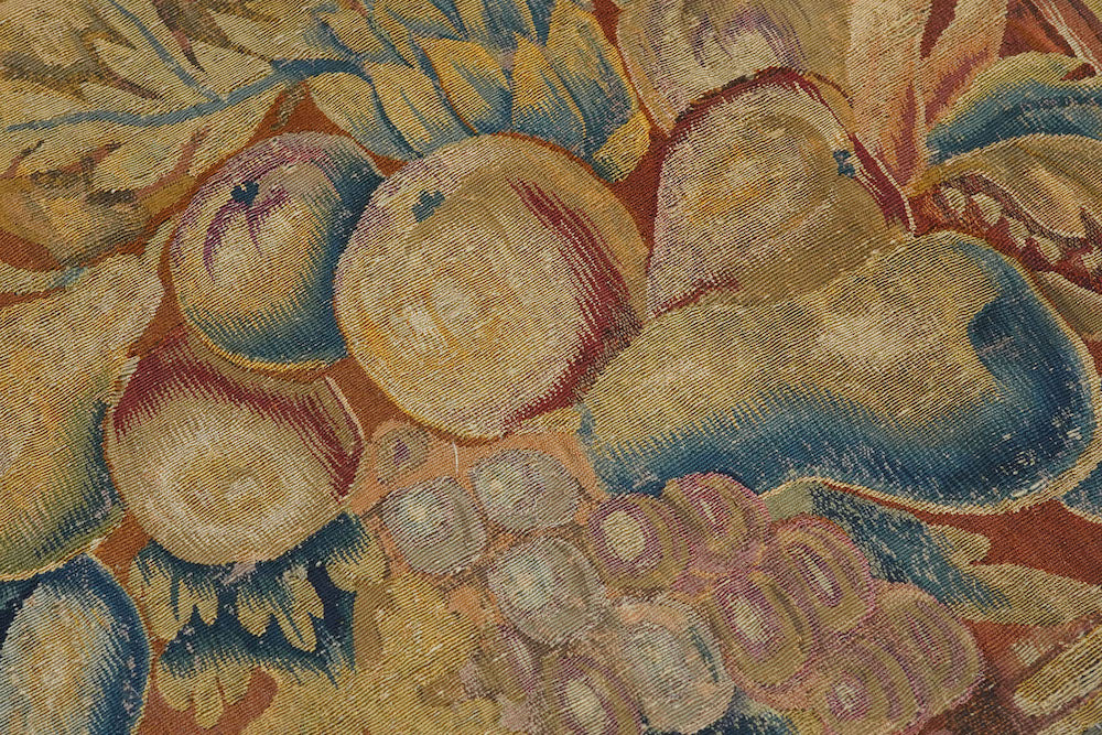 Antique Tapestry Flemish Panel 1'7'' x 8'3''