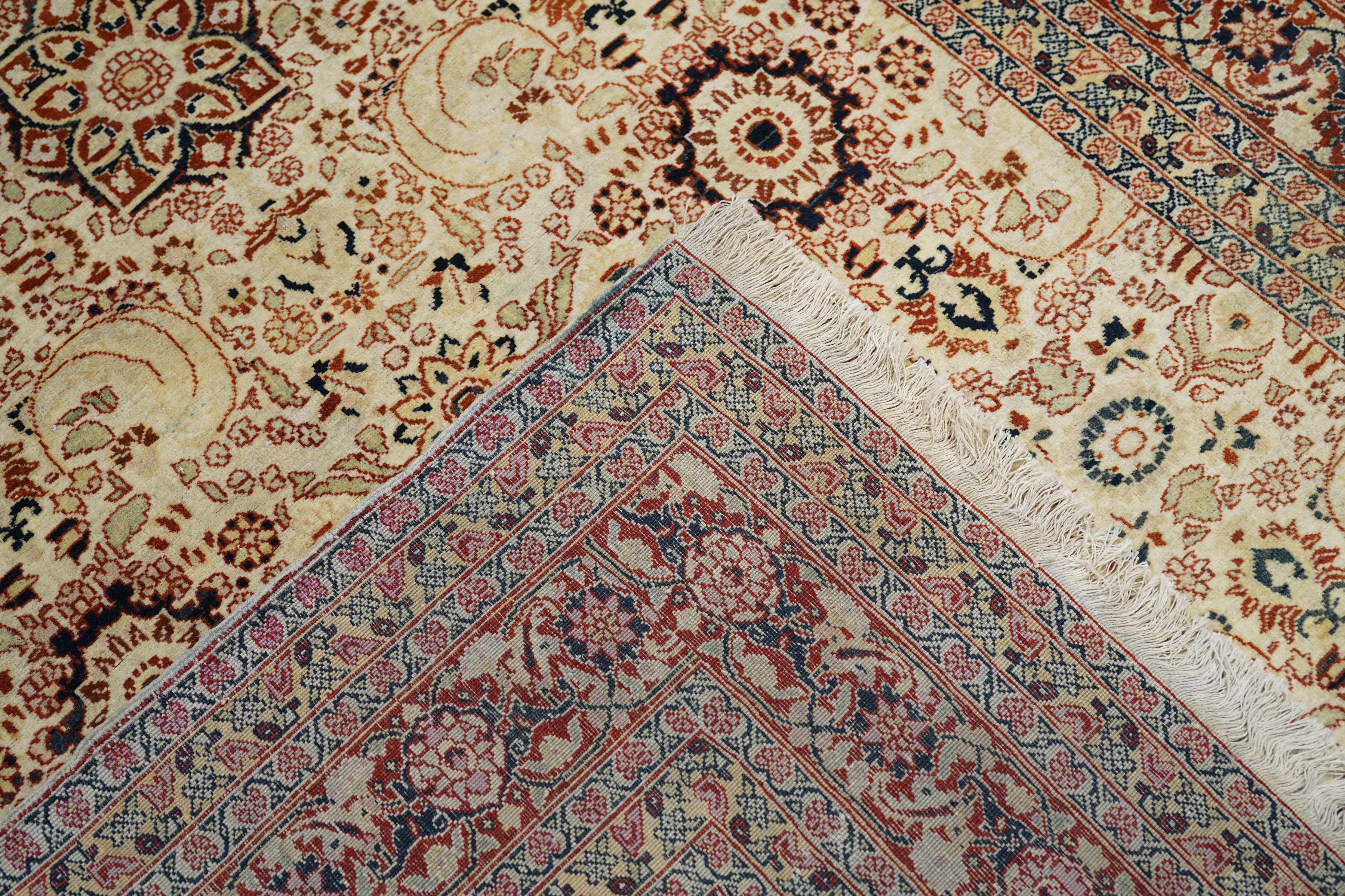 Antique Haji Jalili Rug 4'3'' x 5'3''
