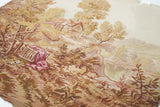 Antique Aubusson-Beauvais Tapestry 2'1'' x 2'1''