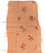 Antique Tapestry Aubusson French Cover Seat (1 of pair) 1'1'' x 4'8''
