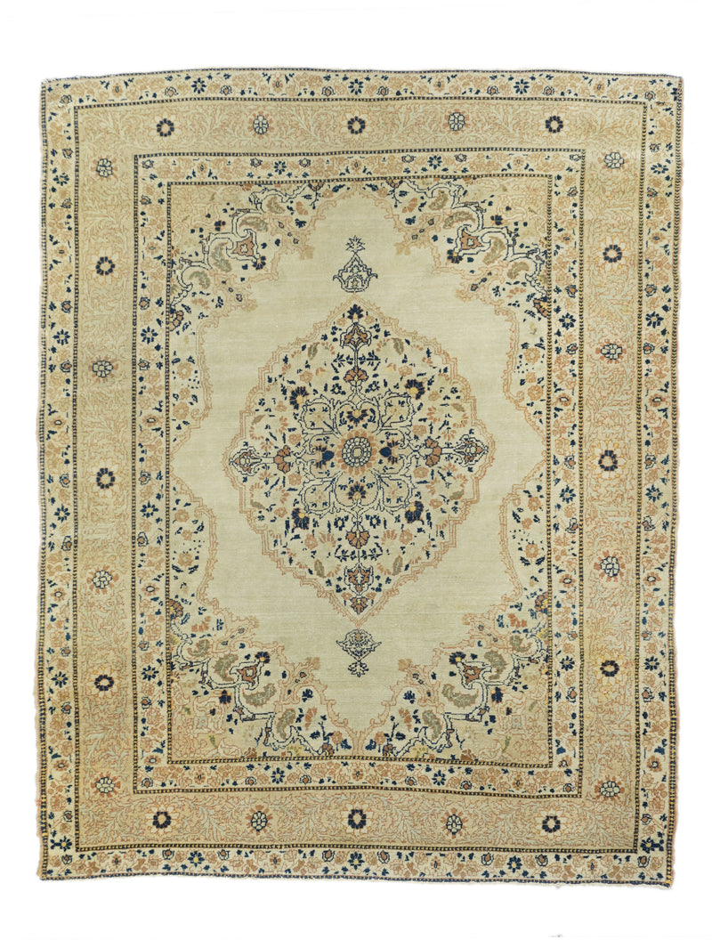 Antique Tabriz Rug 4' 3