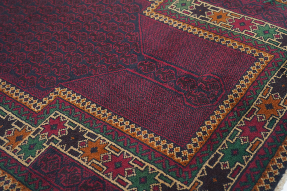 Vintage Baluch Rug 2'9'' x 4'7''