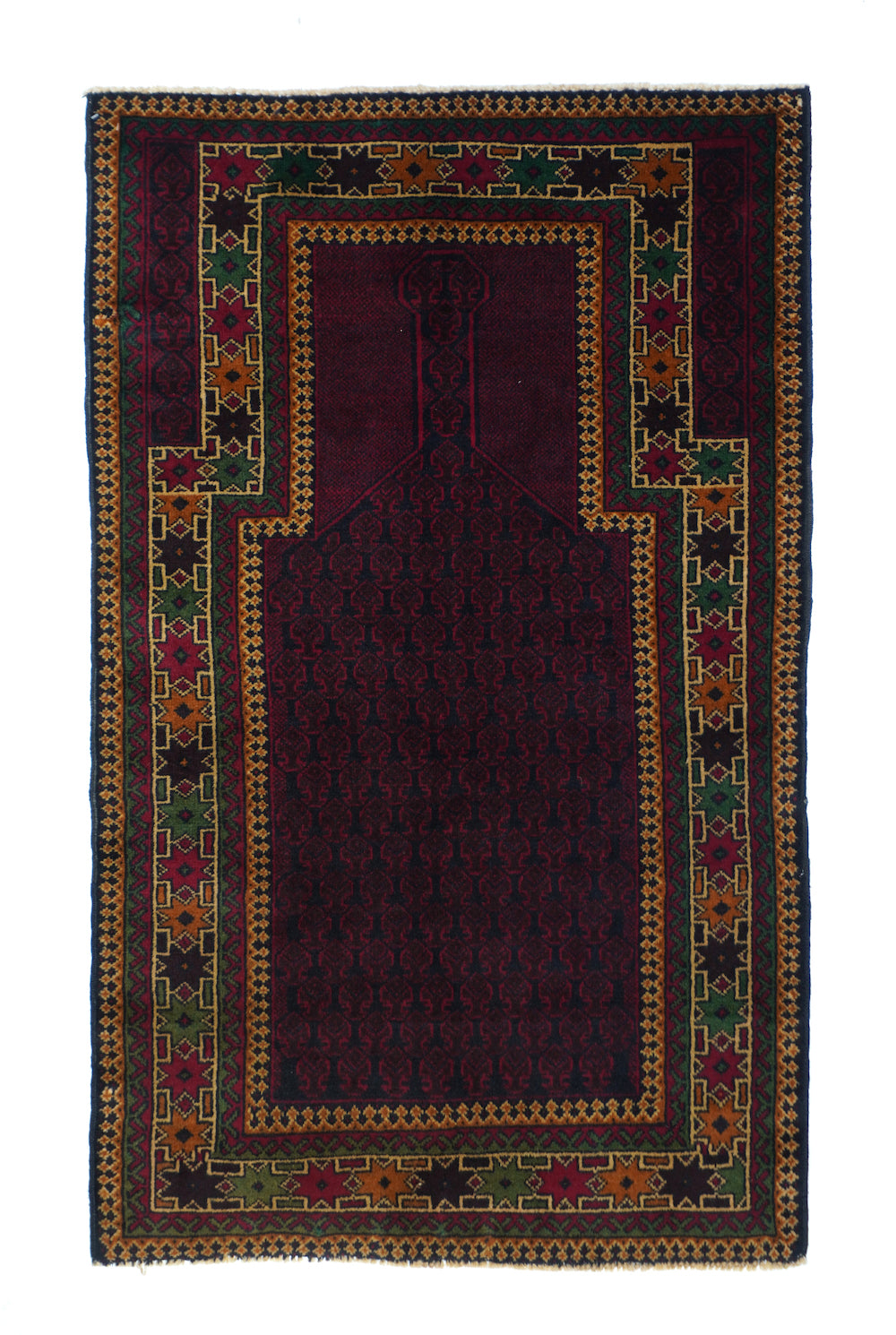 Vintage Balouch Rug 2'9'' x 4'7''