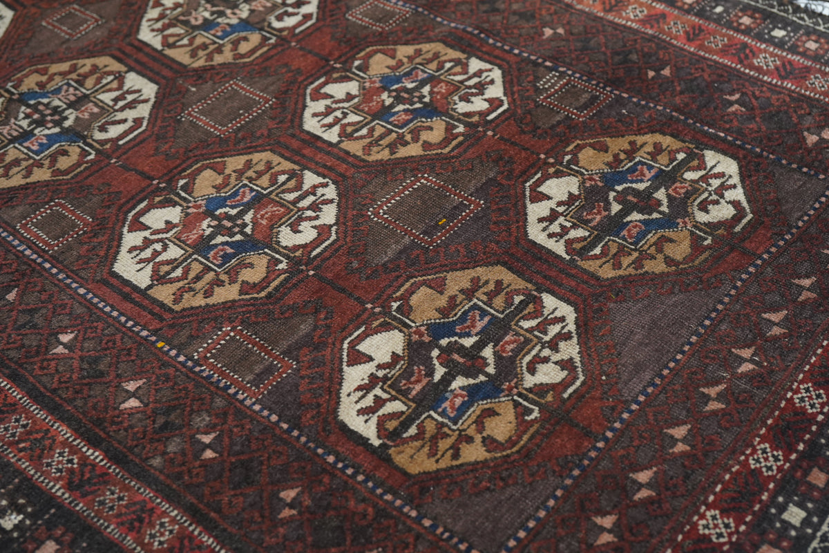 Vintage Baluch Rug 3'0'' x 6'0''