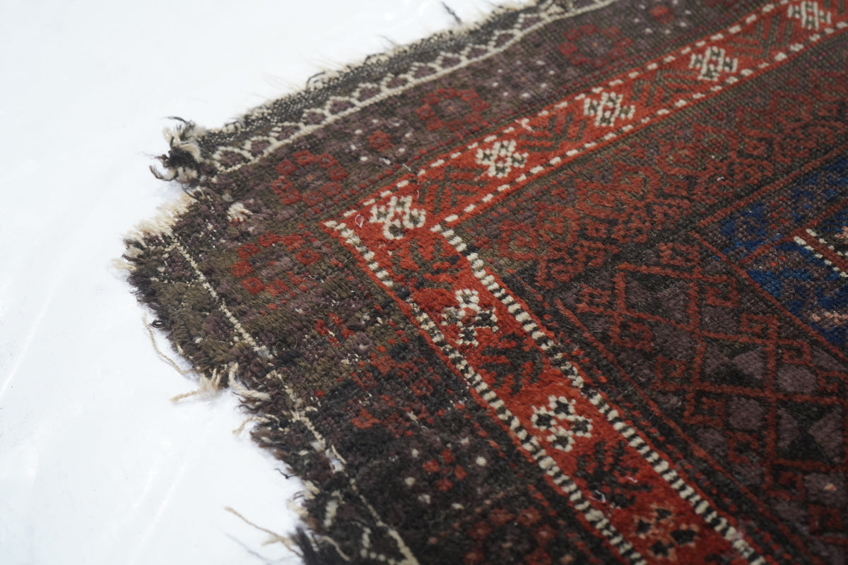 Vintage Baluch Rug 3'0'' x 6'0''