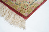 Fine  Silk Qum Runner 2'2'' x 9'3''