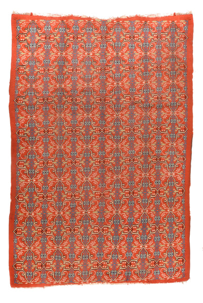 Vintage European Wool Rug 6'9'' x 9'8''