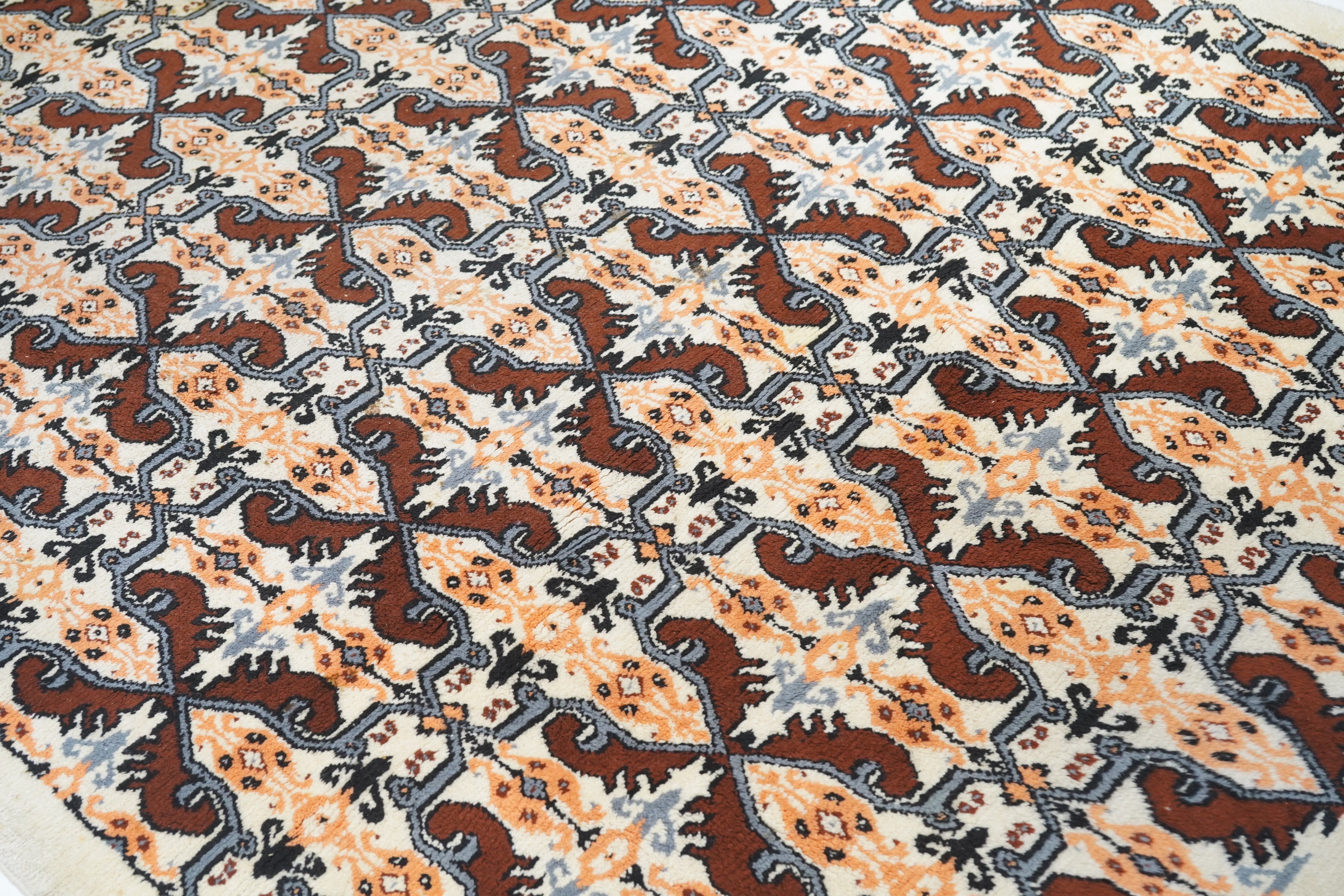 Vintage Moroccan Rug 6'4'' x 10'0"