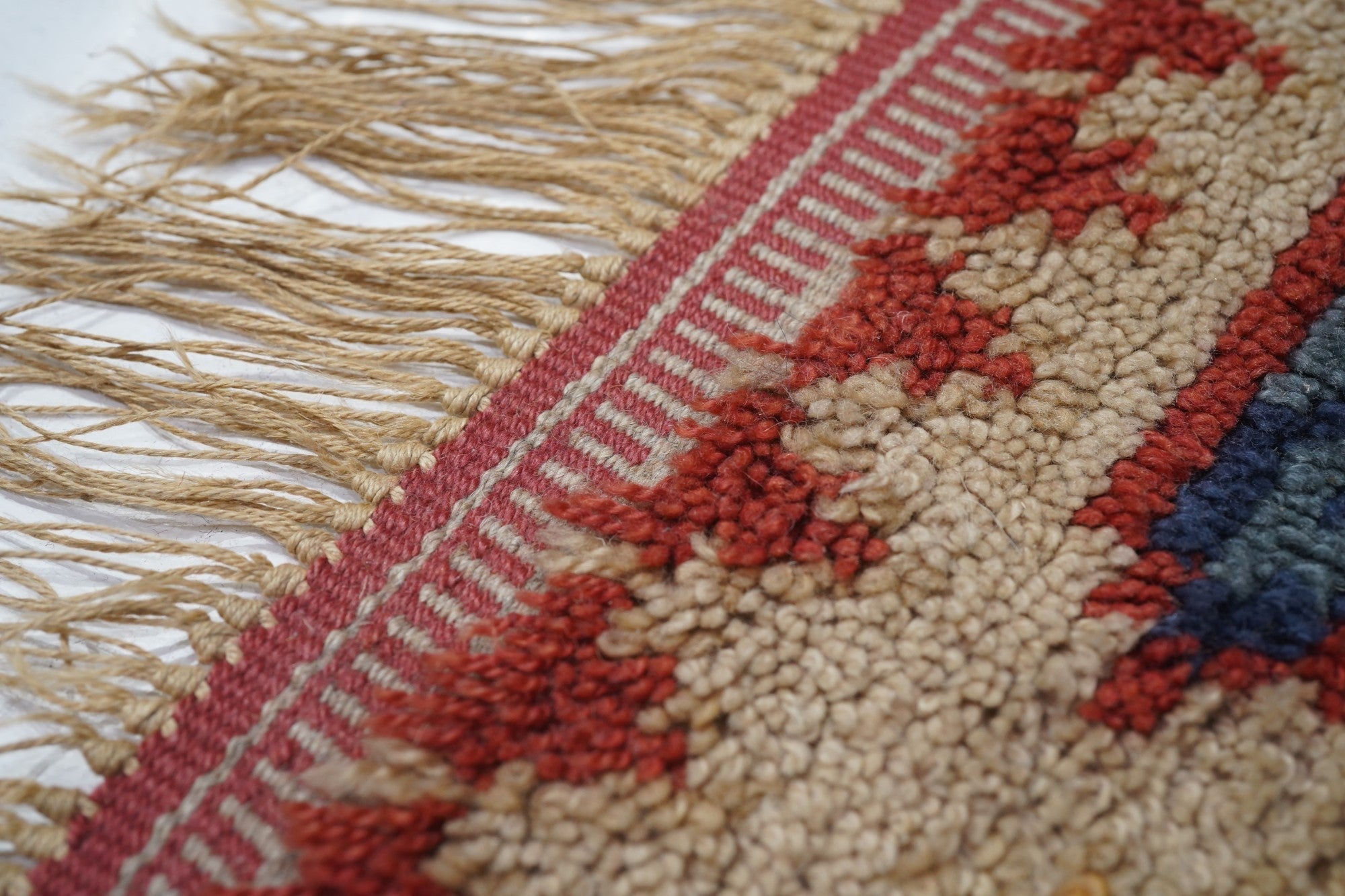 Vintage Swedish Rug 5'4'' x 7'6''