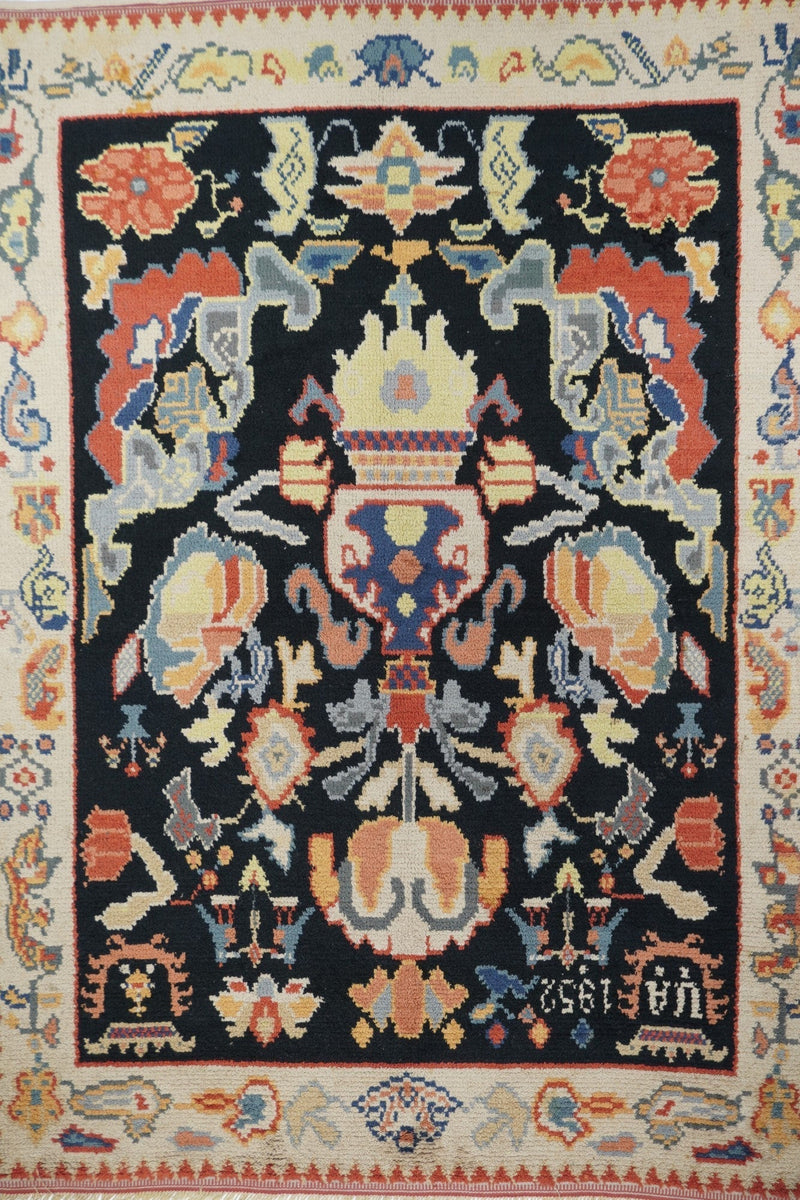 Vintage Swedish Rug 5'4'' x 7'6''