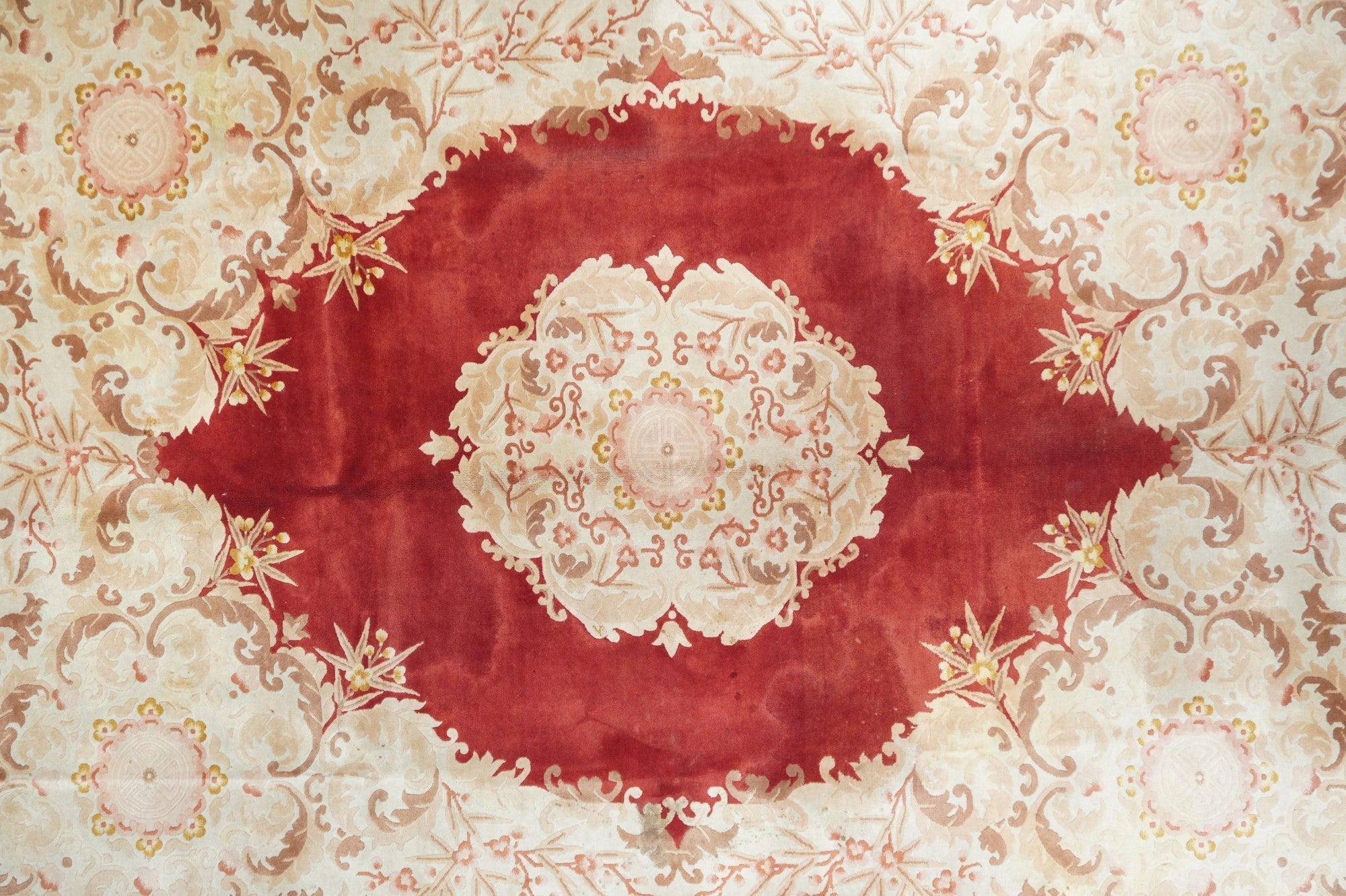 Vintage Chinese Art Deco Rug 7'6'' x 10'4''