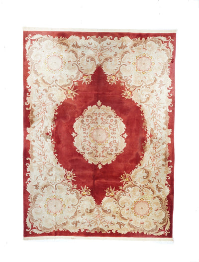 Vintage Chinese Art Deco Rug 7'6'' x 10'4''