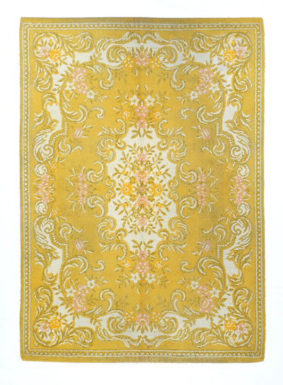 Vintage Savonnerie Rug 4'7'' x 6'6''