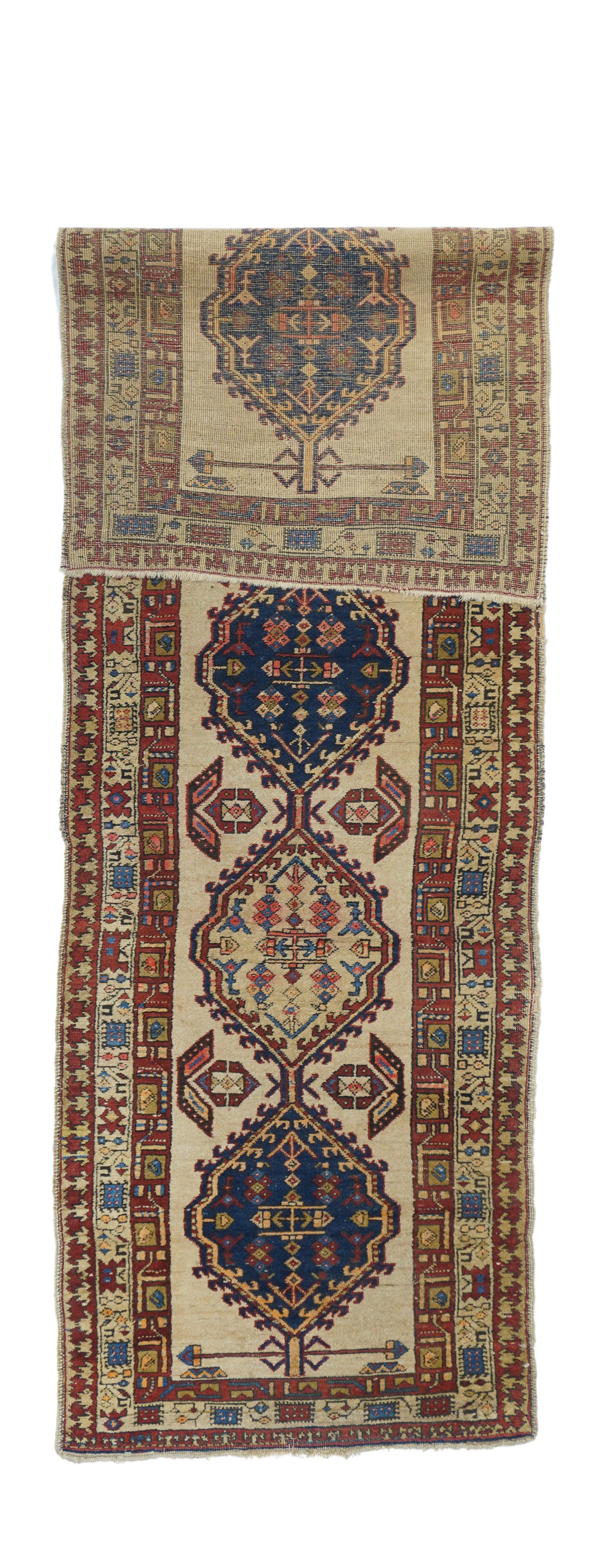Antique  Sarab Runner 3'0'' x 10'9''