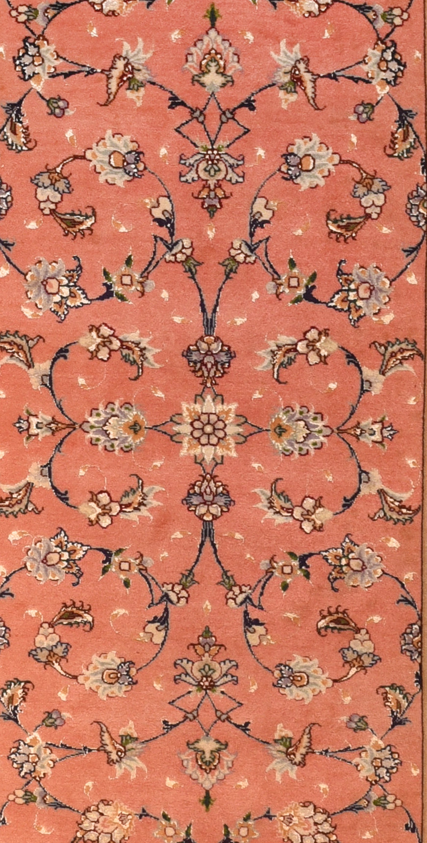 Extremely Fine  Tabriz Woven by the Artist Master Weaver Wool & Silk Runner 2'8'' x 6'7''