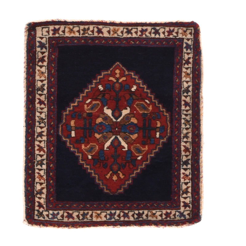 Antique Afshar Rug 1'7