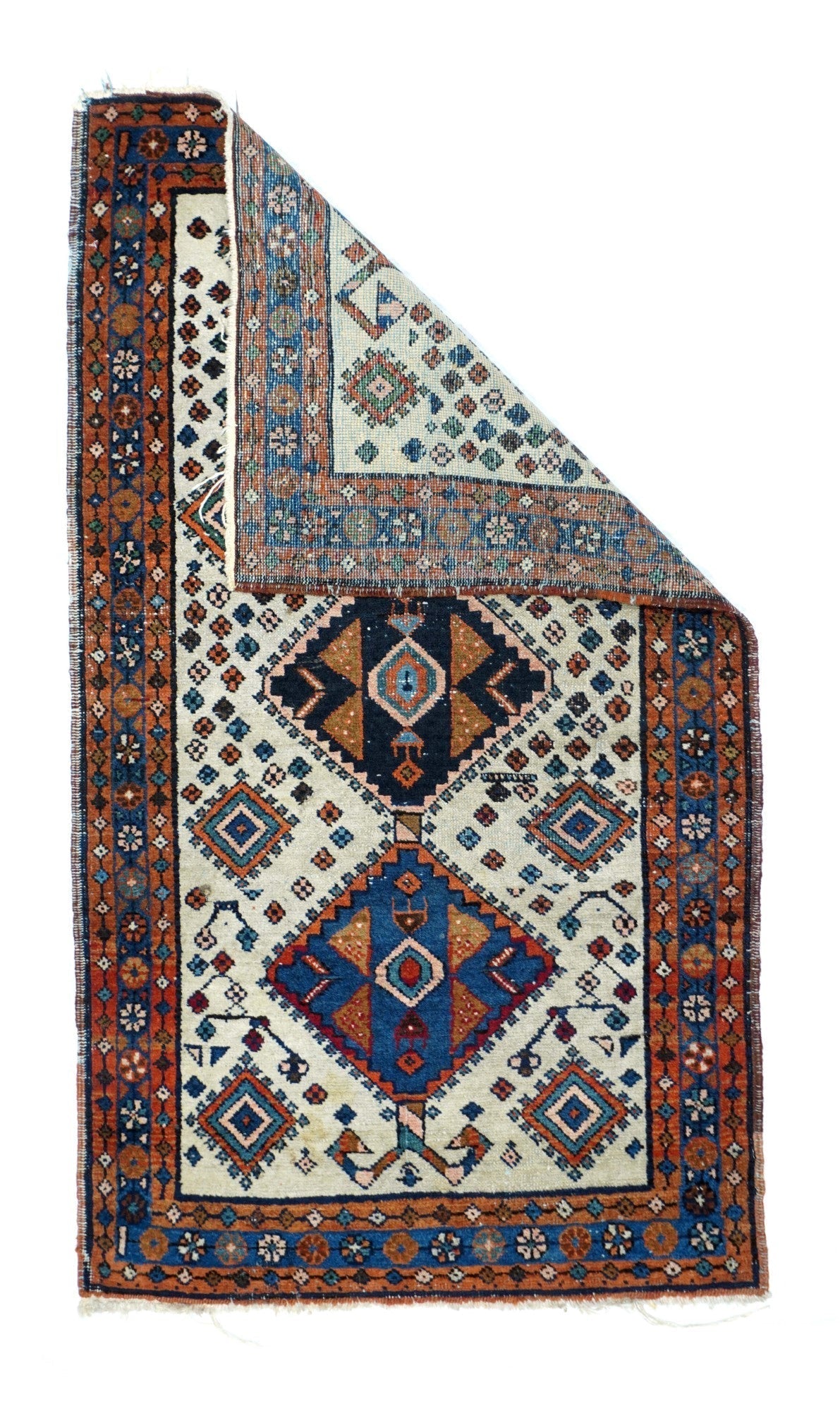 Vintage Persian Rug 2'6'' x 4'6''