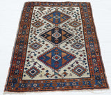 Vintage Persian Rug 2'6'' x 4'6''