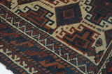 Antique Baluch Tribal Rug 2'9'' x 5'2''