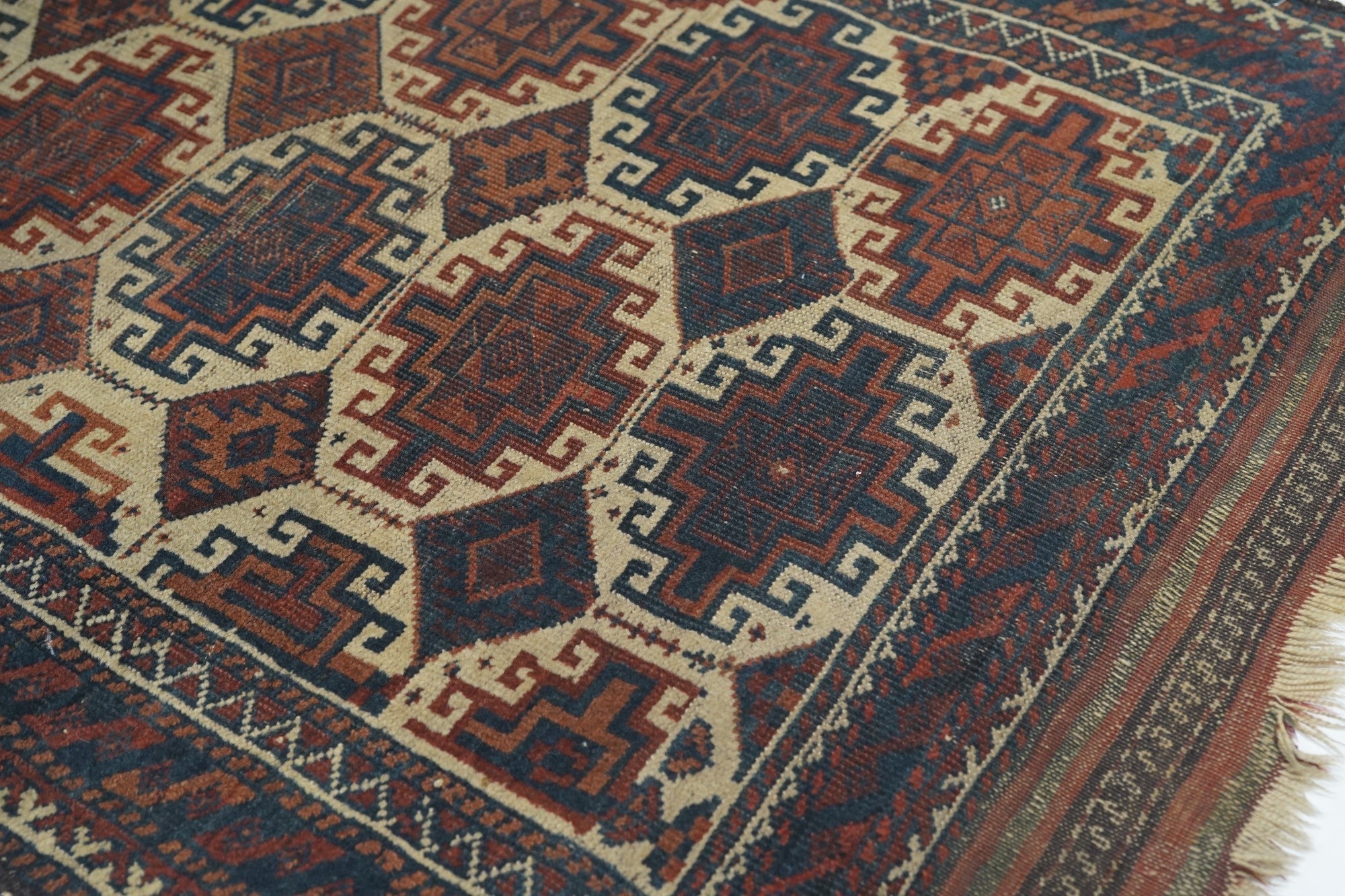 Antique Baluch Tribal Rug 2'9'' x 5'2''