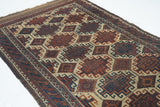 Antique Baluch Tribal Rug 2'9'' x 5'2''