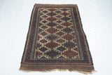 Antique Baluch Tribal Rug 2'9'' x 5'2''