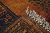 Vintage Afghan Rug 3'3'' x 3'9''