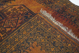 Vintage Afghan Rug 3'3'' x 3'9''