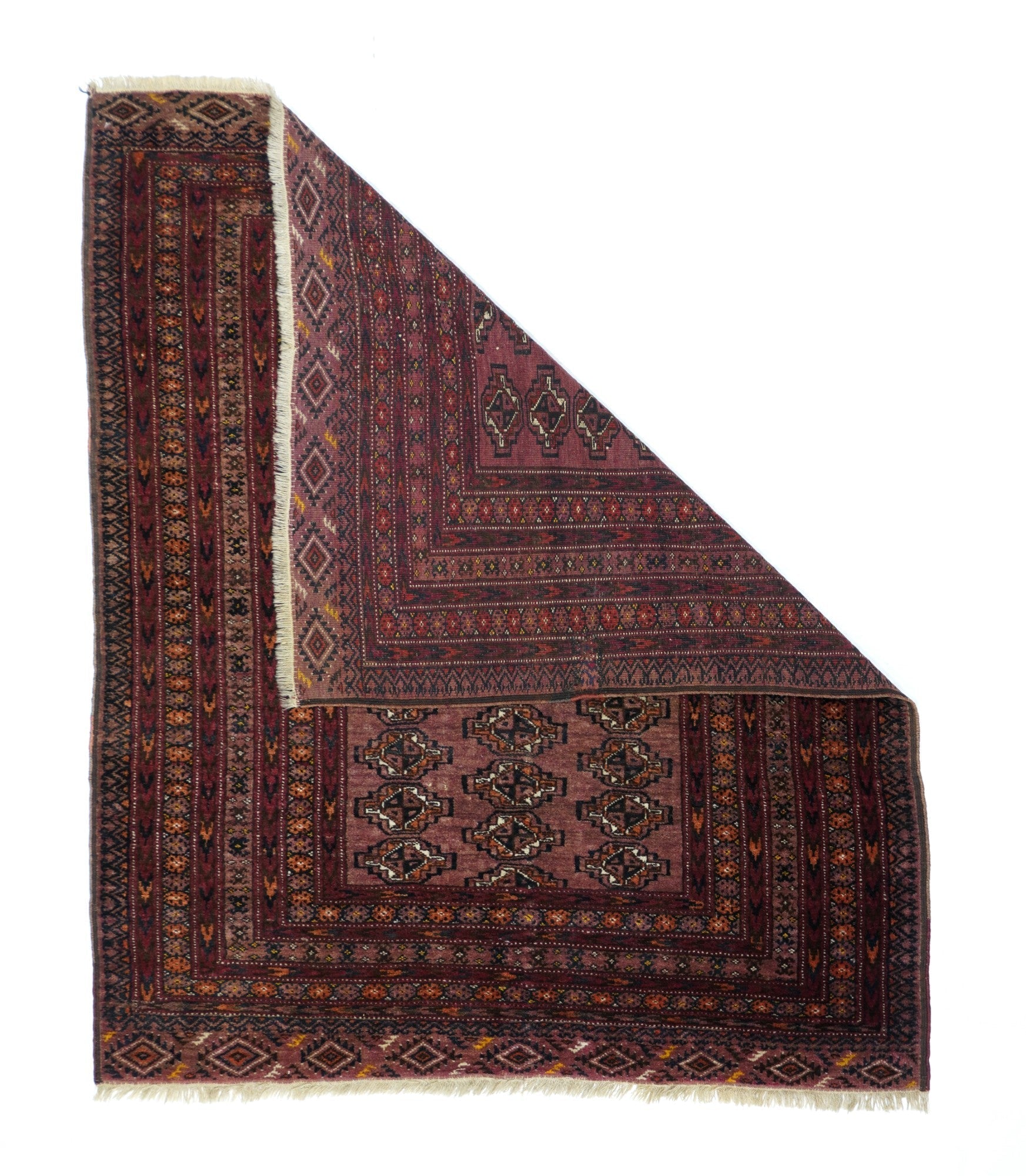 Vintage Bokhara Rug 3'11'' x 4'9''