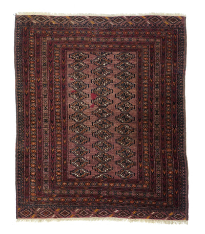 Vintage Bokhara Rug 3'11'' x 4'9''
