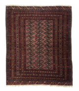 Vintage Bokhara Rug 3'11'' x 4'9''