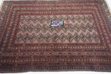 Vintage Bokhara Rug 3'11'' x 4'9''