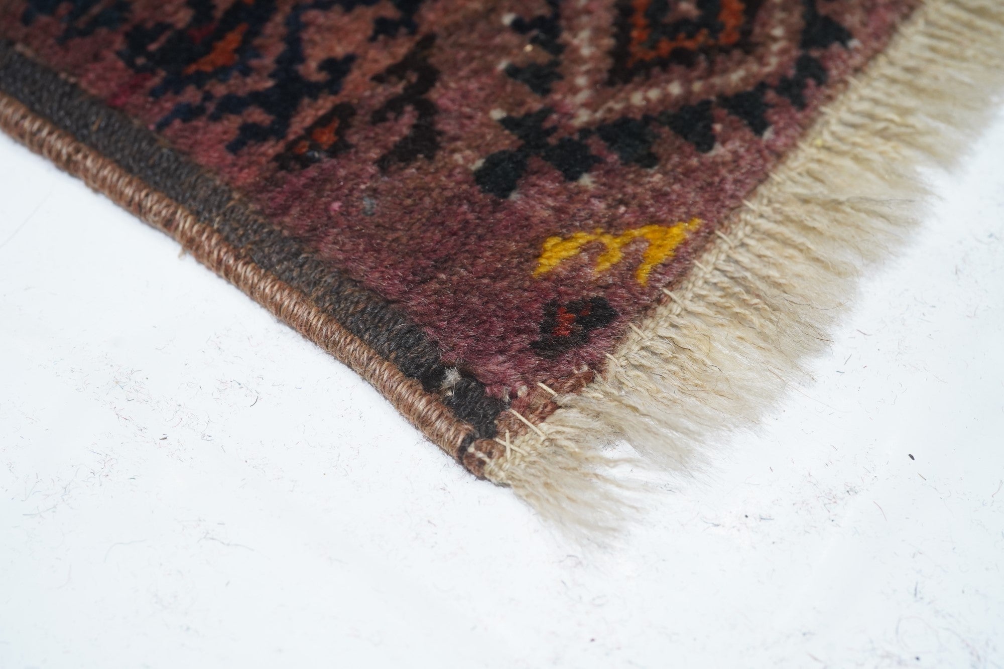 Vintage Bokhara Rug 3'11'' x 4'9''