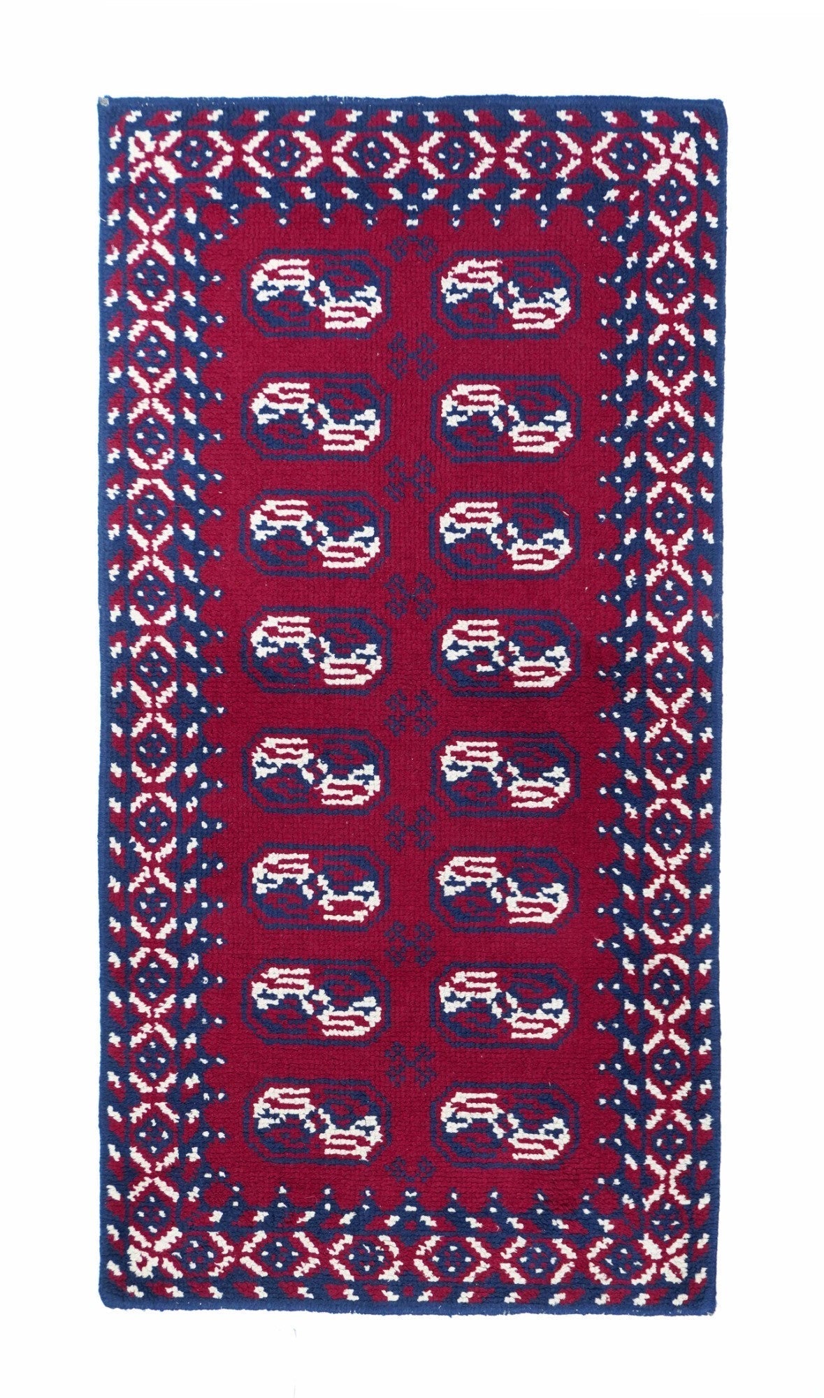 Vintage Bokhara Rug 3' x 6'