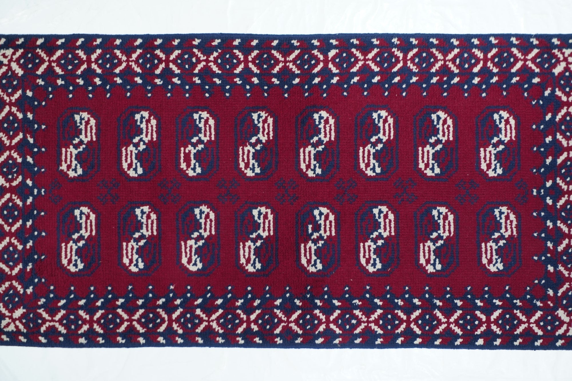 Vintage Bokara Rug 3'0" x 6'0"