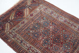 Antique Turkmen Rug 2'11'' x 4'5''