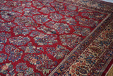 Vintage Persian Sarouk Area Rug 10'0'' x 23'5''