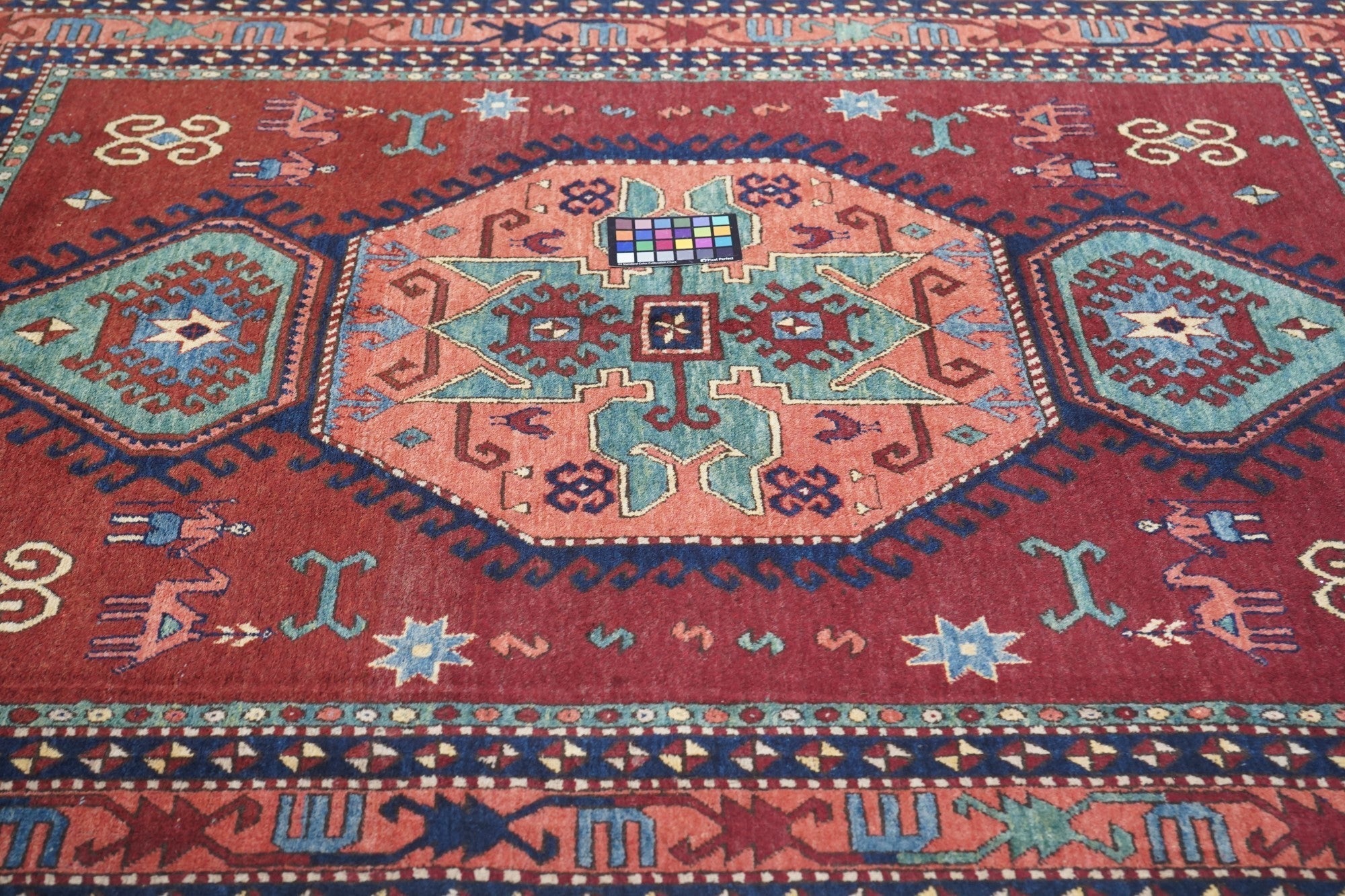 Vintage Kazak Design Rug 5'4'' x 7'1''