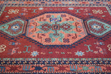 Vintage Kazak Design Rug 5'4'' x 7'1''
