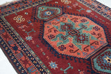 Vintage Kazak Design Rug 5'4'' x 7'1''