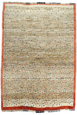 Vintage Gabbeh Rug 4' x 5'8''