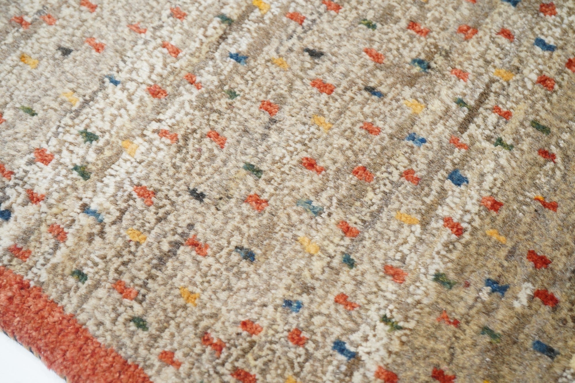 Vintage Gabbeh Rug 4'0" x 5'8''