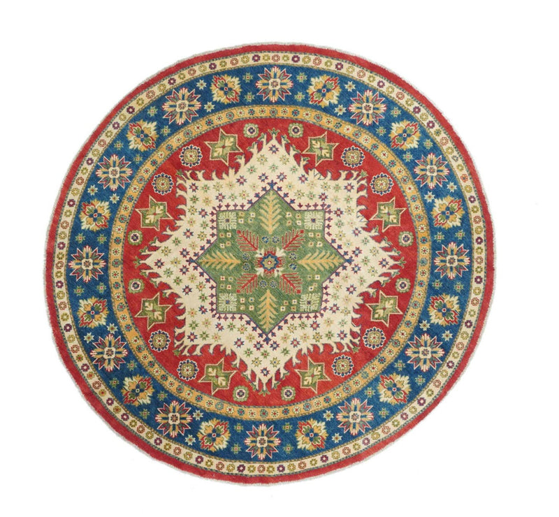 Caucasian Kazak Rug 6'8'' x 6'10''