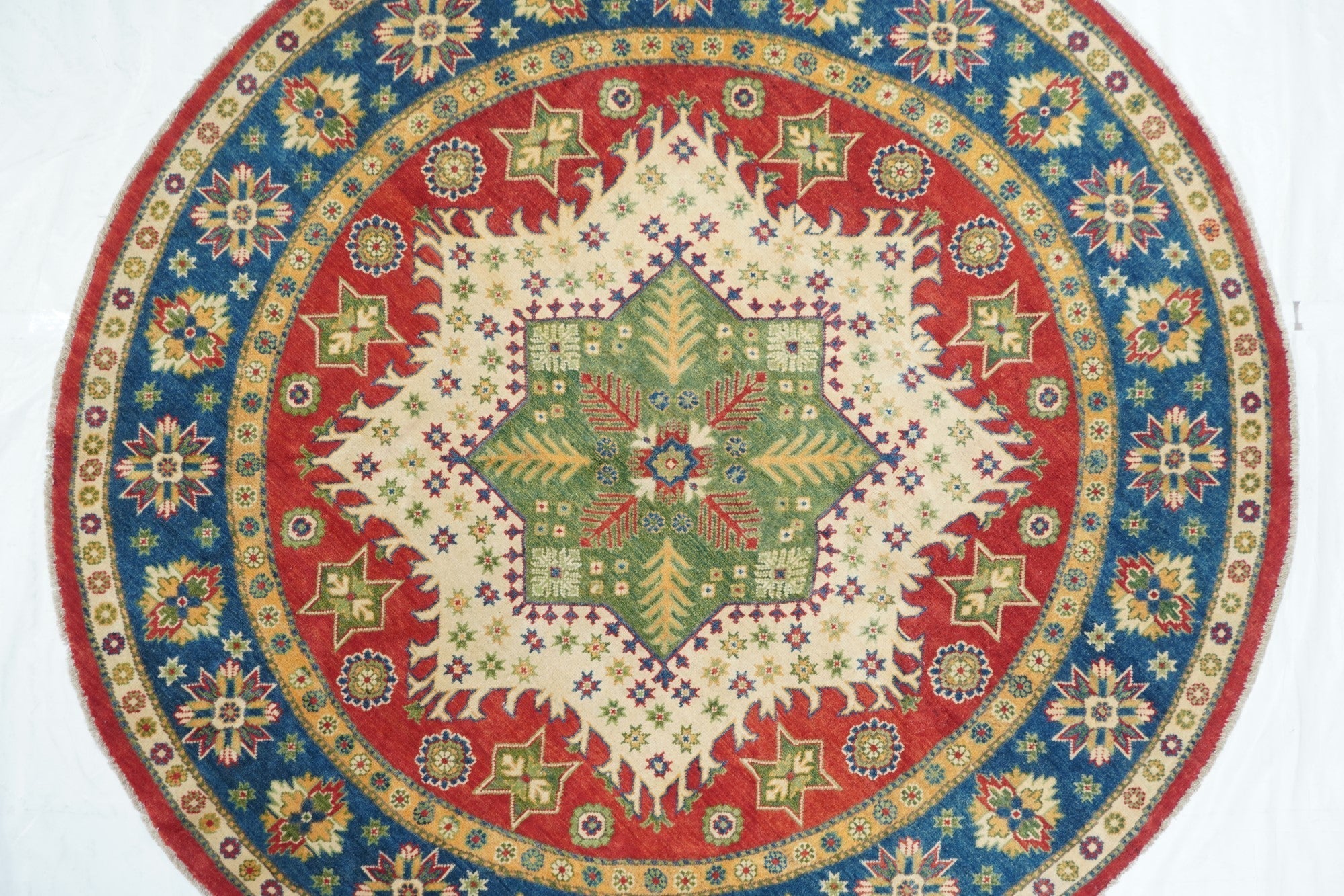 Caucasian Kazak Rug 6'8'' x 6'10''