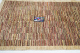 Vintage Gabbeh Rug 3'4'' x 4'10''
