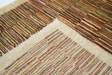 Vintage Gabbeh Rug 3'4'' x 4'10''
