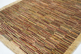 Vintage Gabbeh Rug 3'4'' x 4'10''