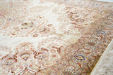 Extremely Fine Vintage Silk Turkish Herekeh Rug 6'5'' x 9'6''