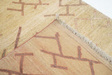 Vintage Ivory Gabbeh Tribal Rug 4'2'' x 6'0"